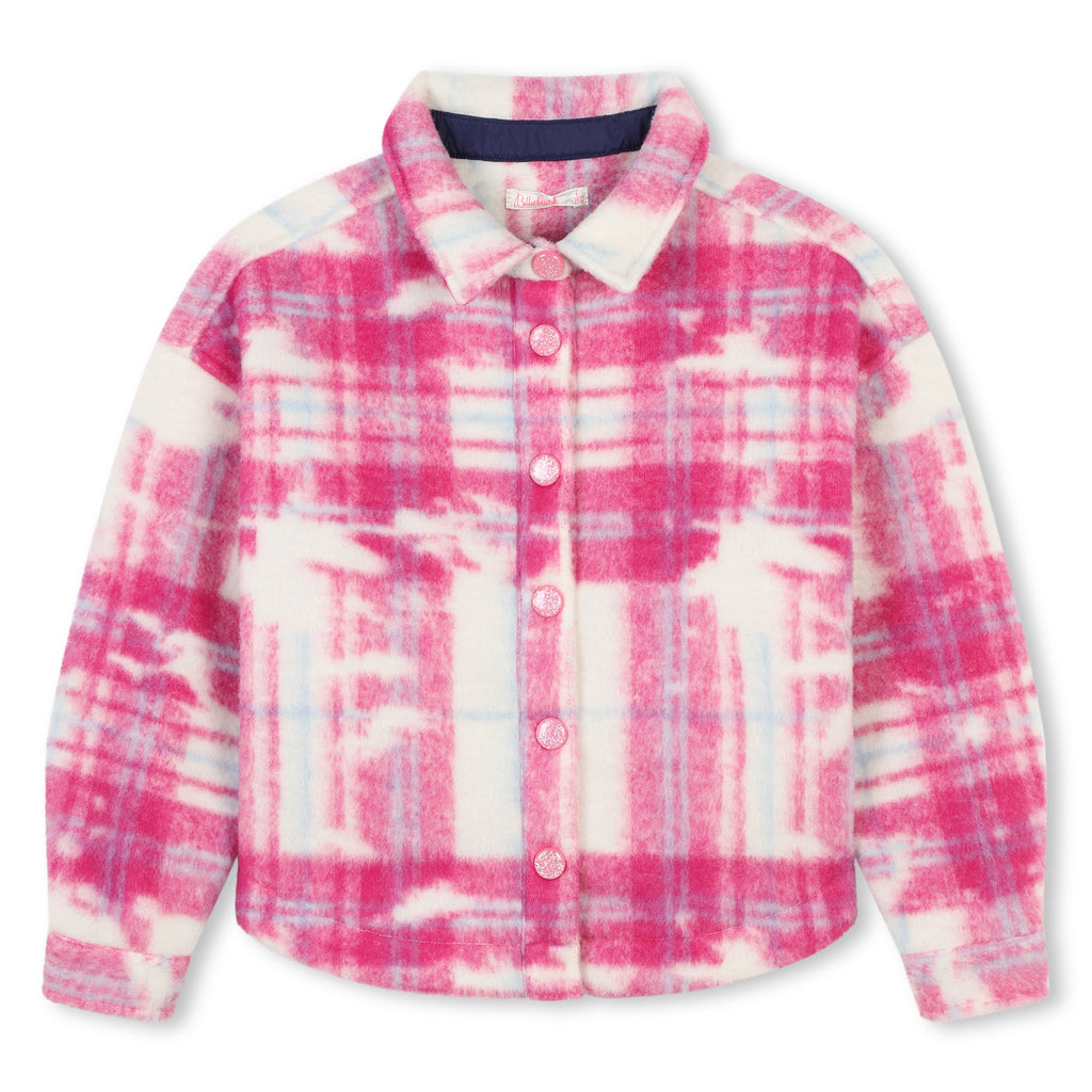 Billieblush Pink Check Shacket