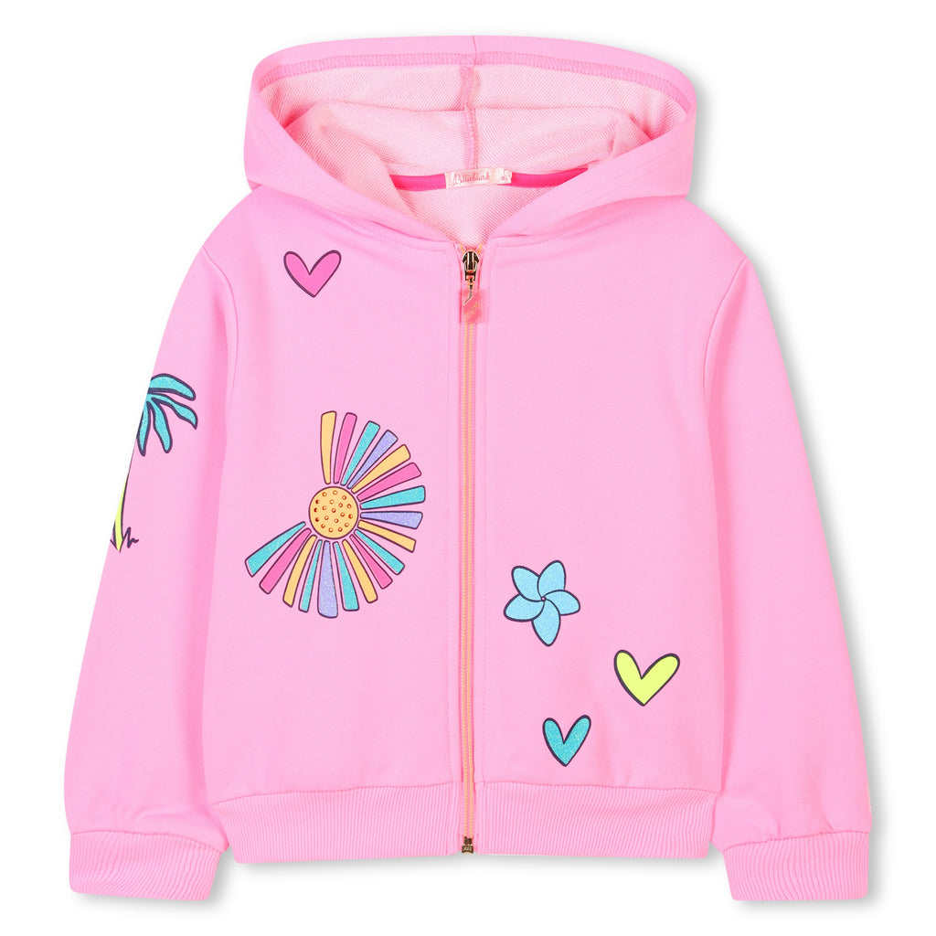 Billieblush Pink Zip Hoodie