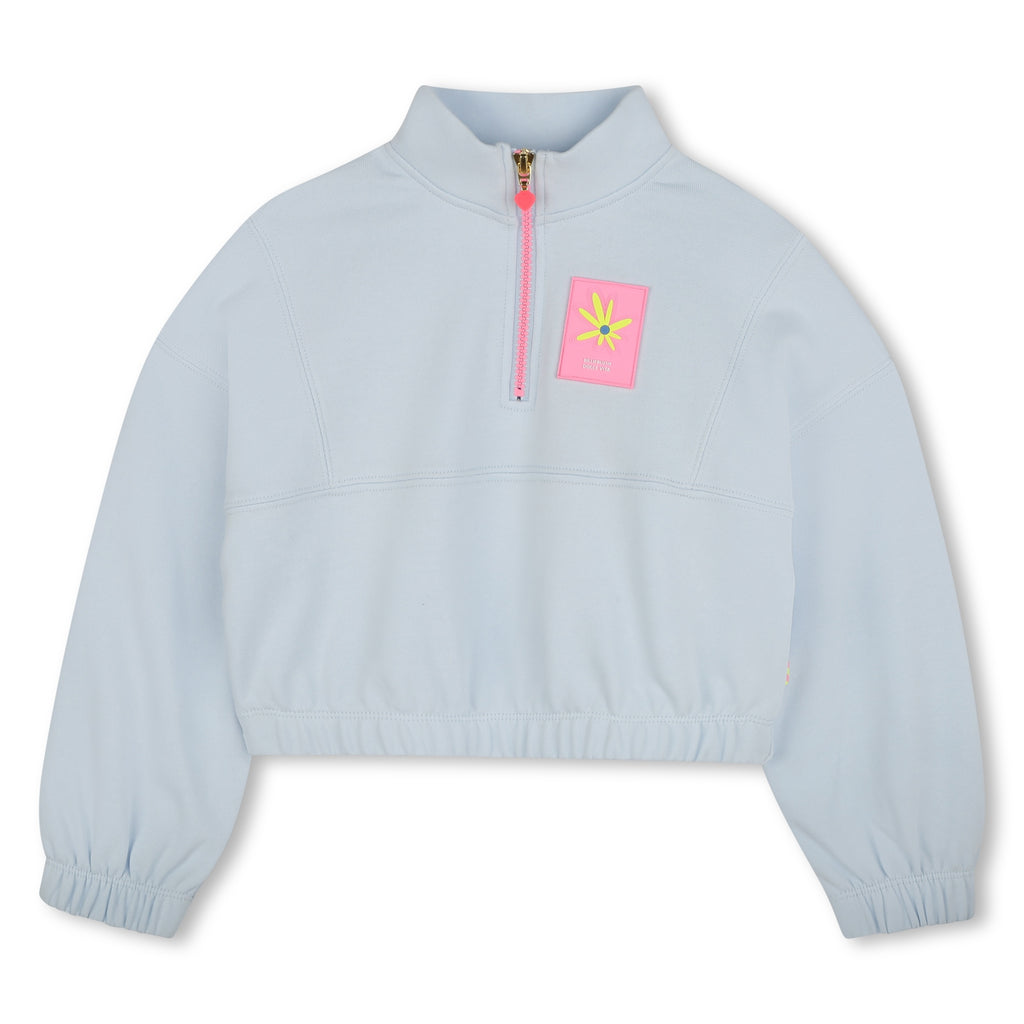 Billieblush Half Zip Sweatshirt