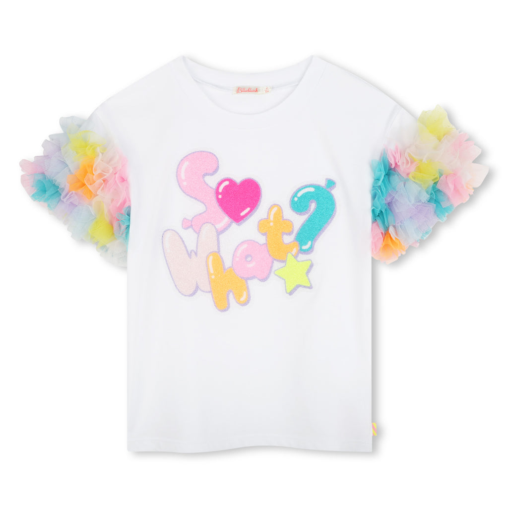 Billieblush Frill Sleeve T-Shirt