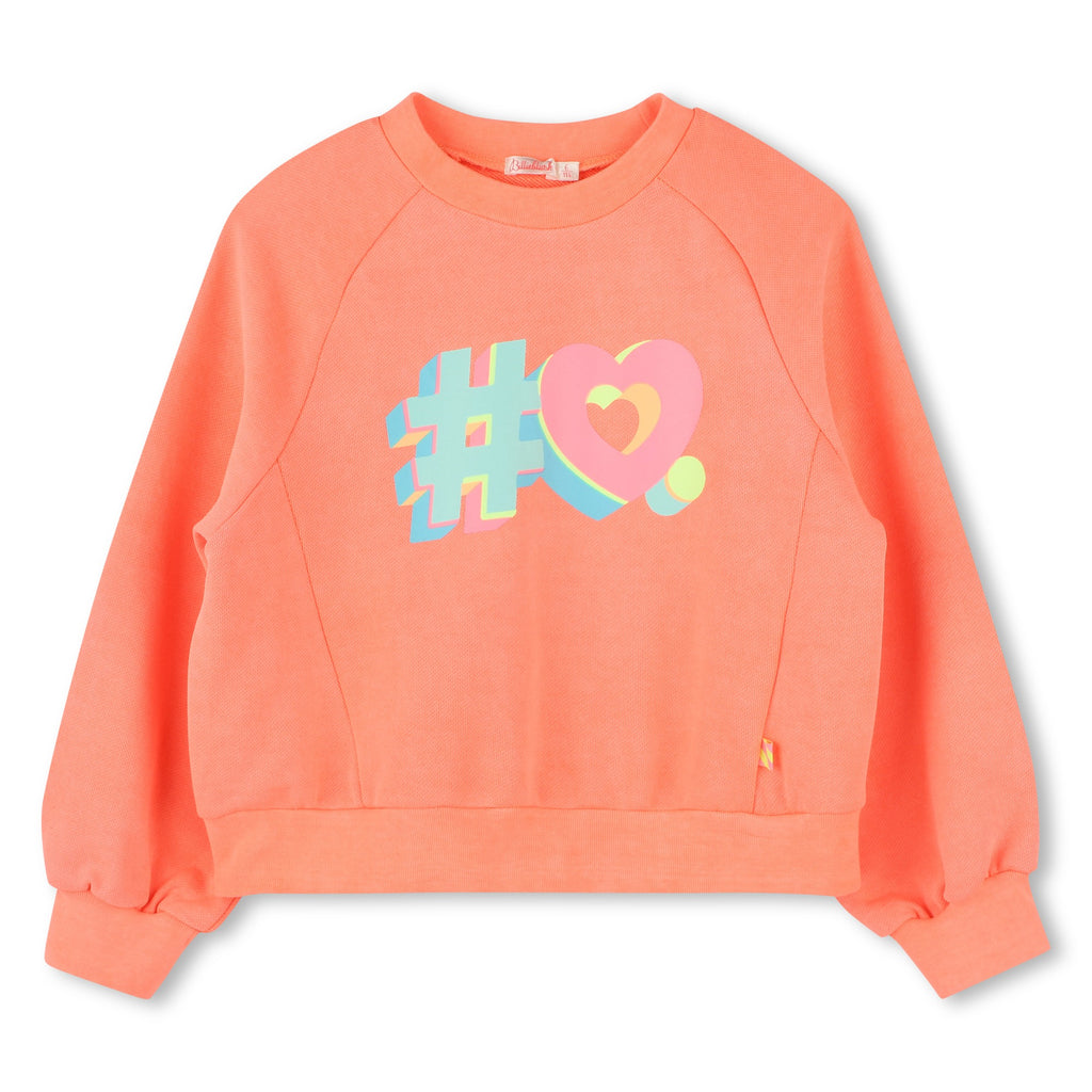 Billieblush Coral Sweatshirt