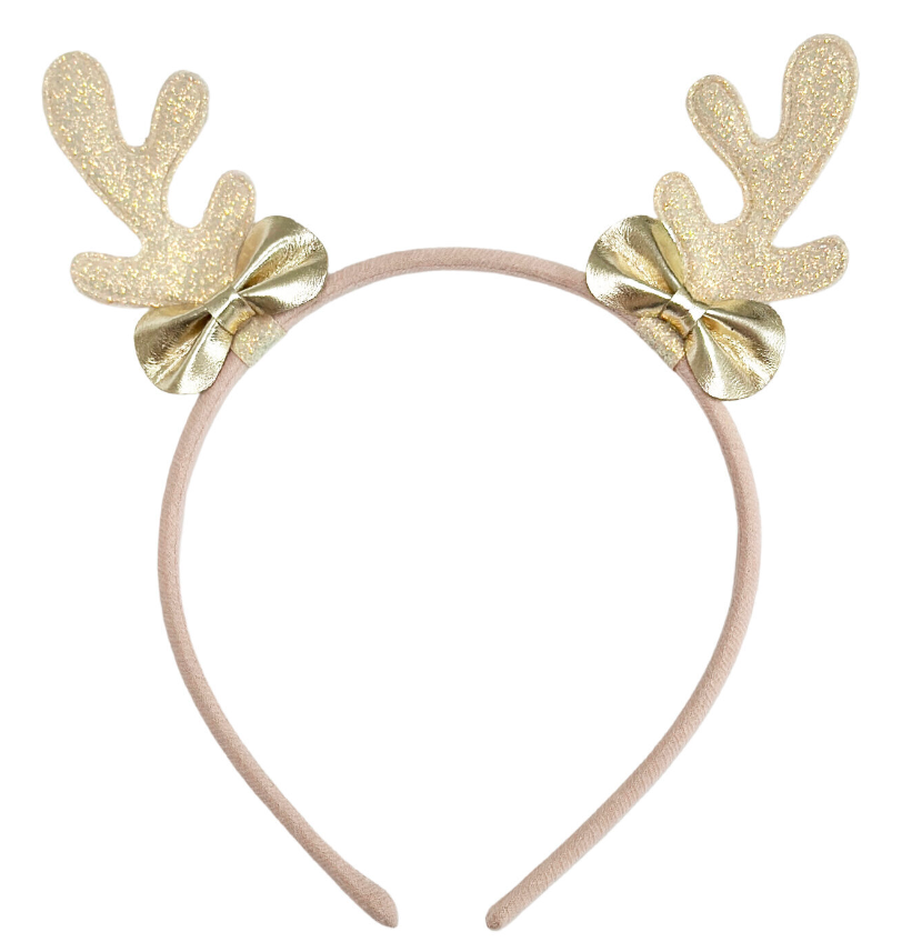 Rockahula Frosted Shimmer Reindeer Headband