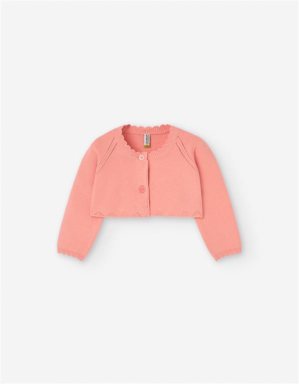 Losan Peach Bolero Cardigan