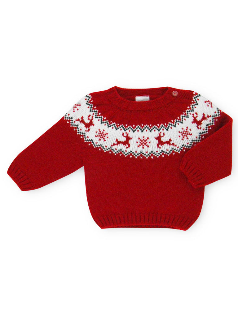 Sardon Knit Red Jumper