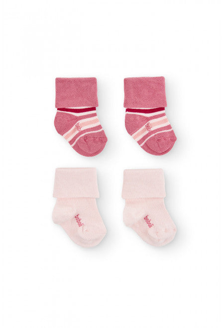 Boboli Pink Socks Set