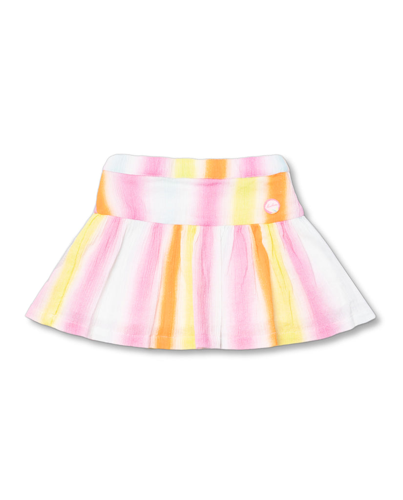 Tuctuc Pastel Striped Skirt