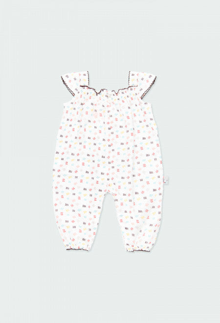 Boboli Print Jumpsuit