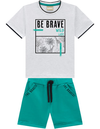 Milon Be Brave Shorts & T-Shirt Set