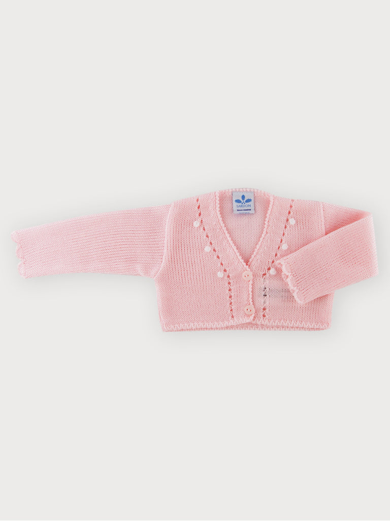 Sardon Pink Bolero Cardigan