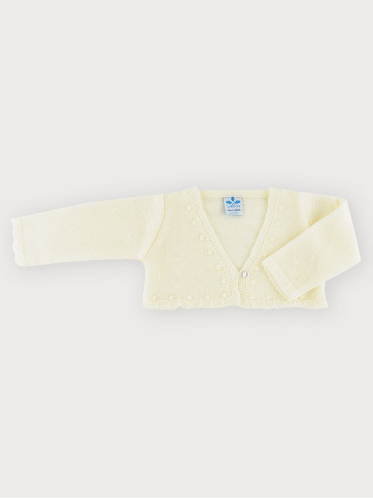 Sardon Ivory Bolero Cardigan