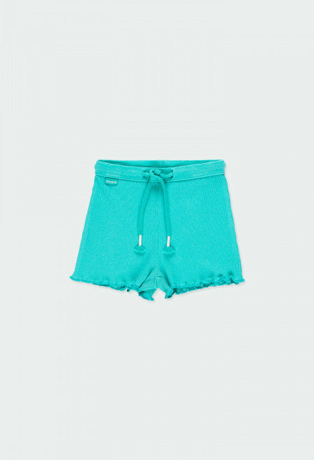 Boboli Blue Knit Shorts