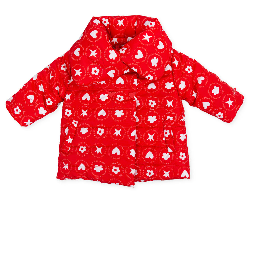 Agatha Ruiz de la Prada Red Print Coat