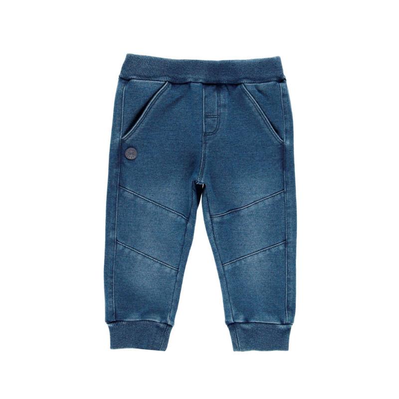 Boboli Soft Blue Denim Jogger