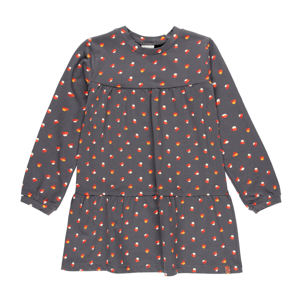 Boboli Multi Polka Dot Dress