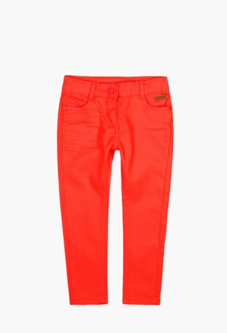 Boboli Girls Red Jeans