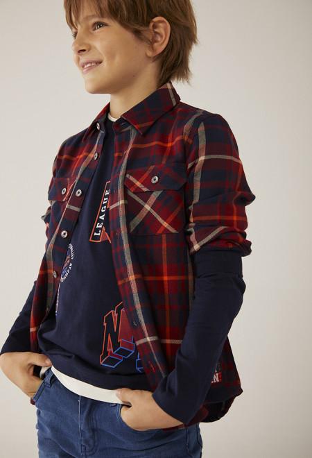 Boboli Check Shirt