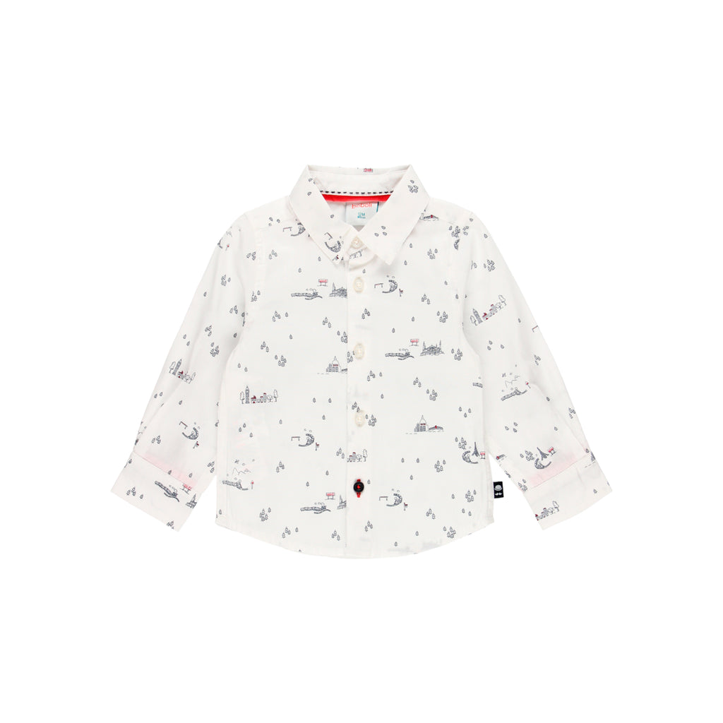 Boboli Paris Detail Print Shirt