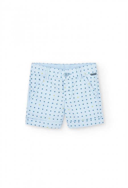 Boboli Polka Dot Bermuda Shorts