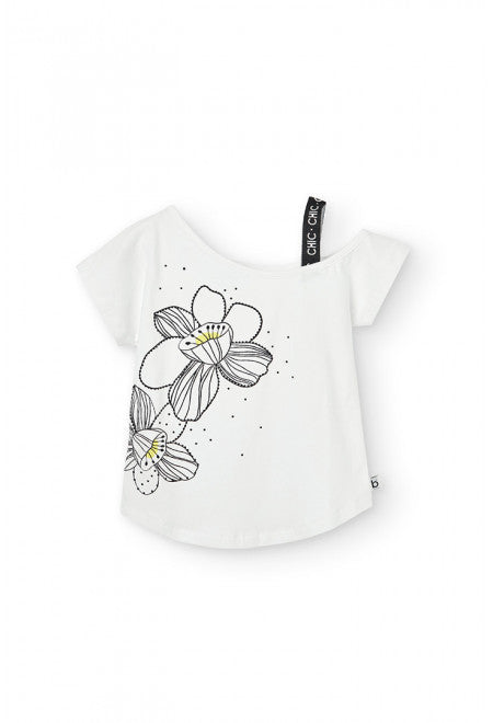 Boboli Floral Chic T-Shirt