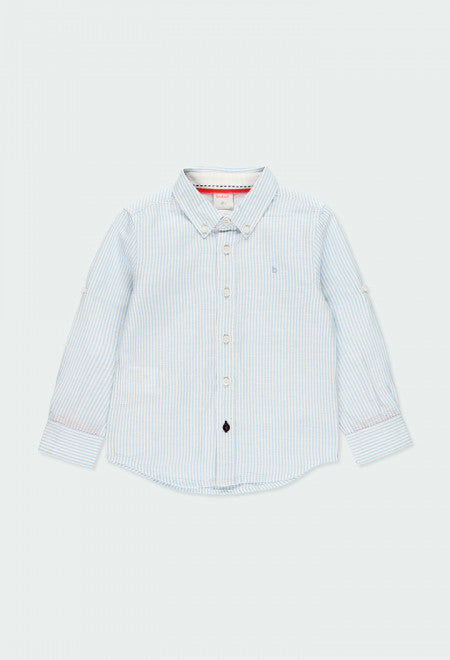 Boboli Blue Striped Shirt