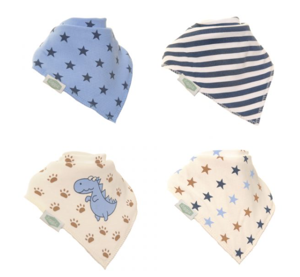 Ziggle Dino & Stars Bib Set