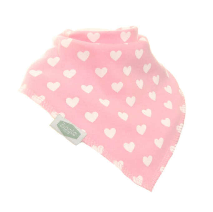 Ziggle Heart Bib