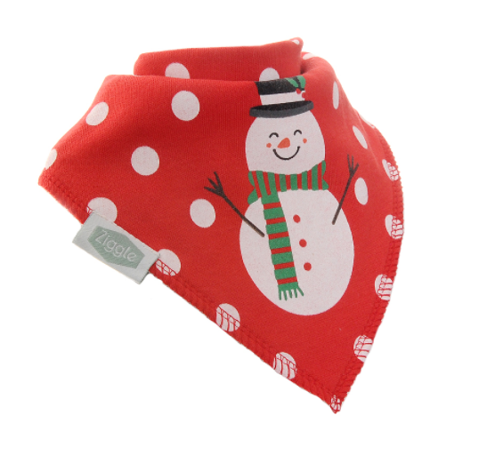 Ziggle Snowman Bib