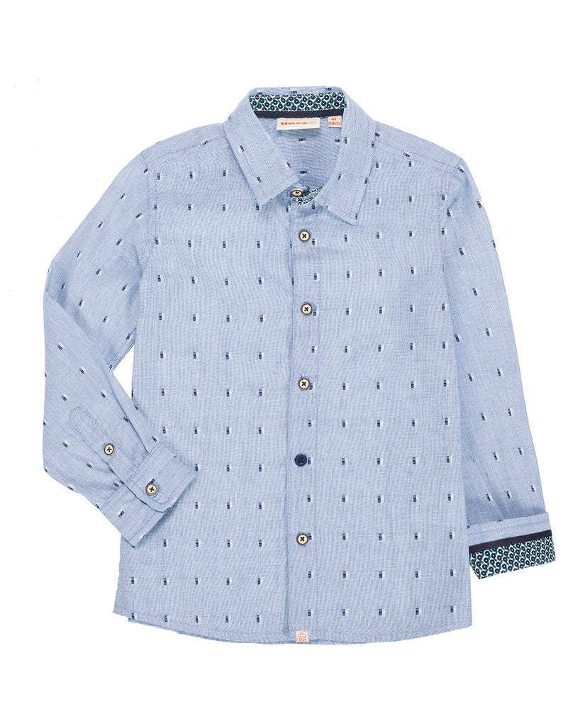 UBS2 Blue Print Shirt