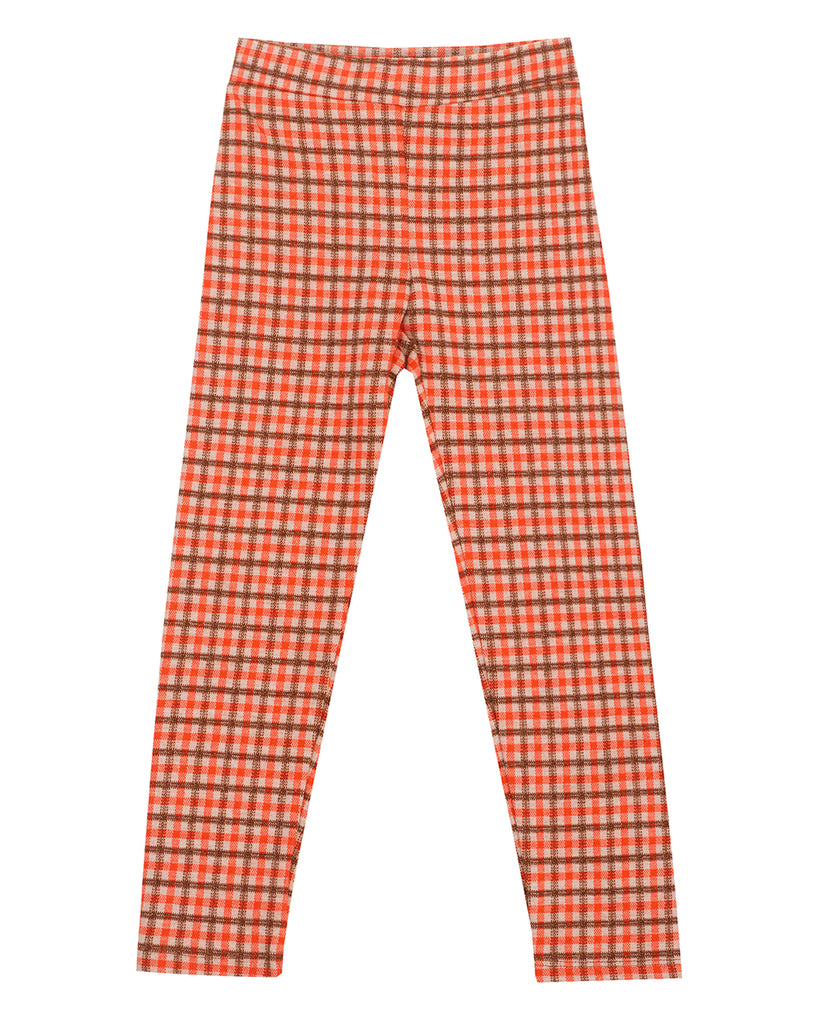 UBS2 Orange Check Legging