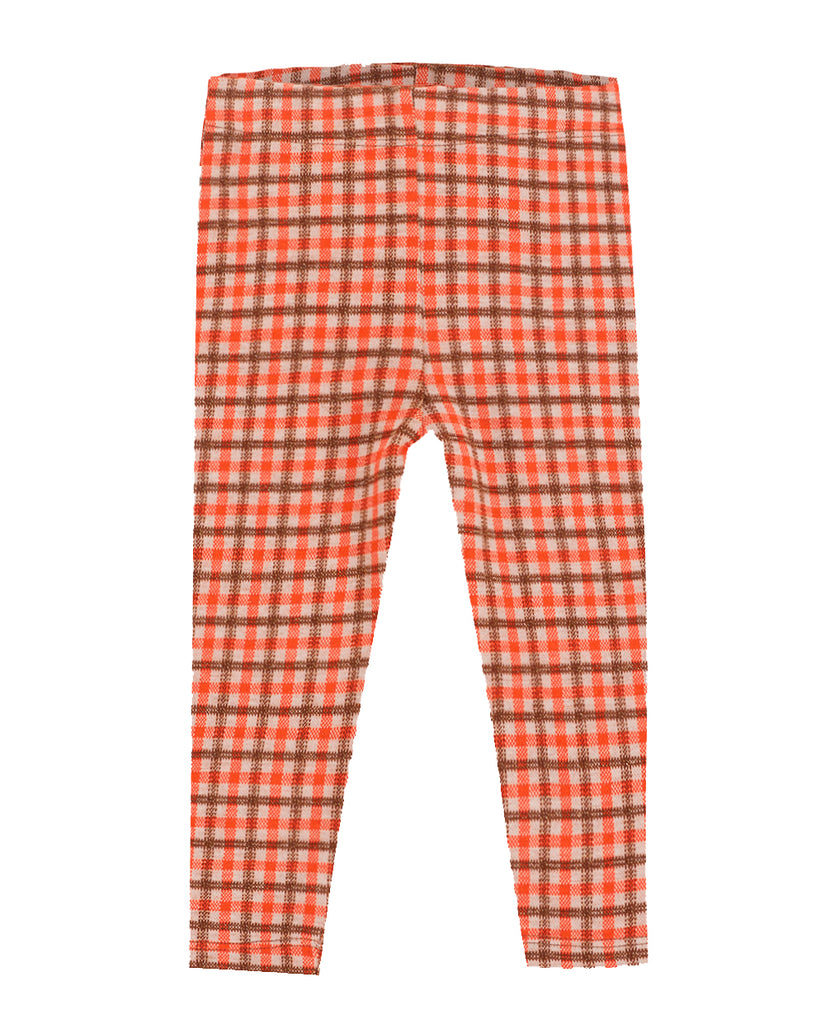 UBS2 Orange Check Leggings