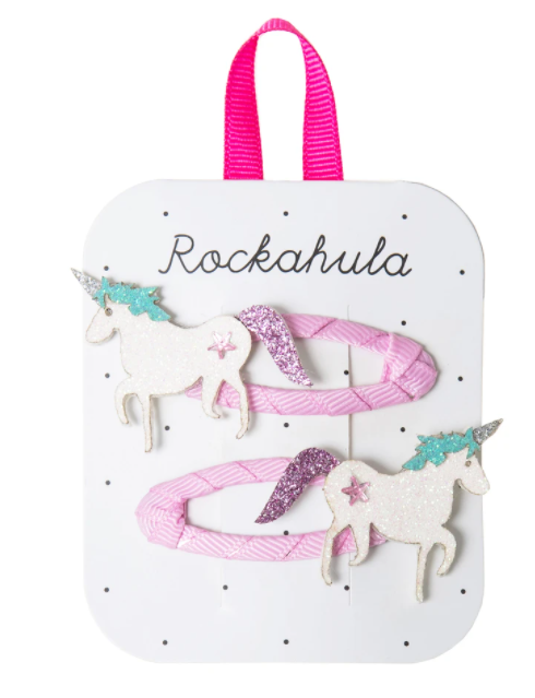 Rockahula Unicorn Glitter Clips