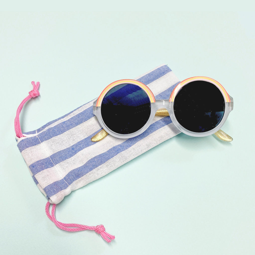 Rockahula Rainbow Round Sunglasses