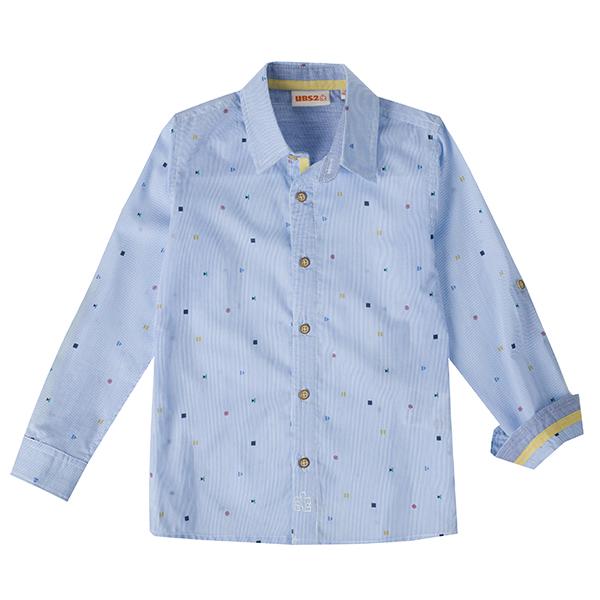 UBS2 Blue Print Shirt