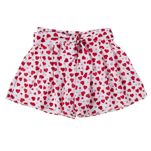 UBS2 Heart Print Shorts