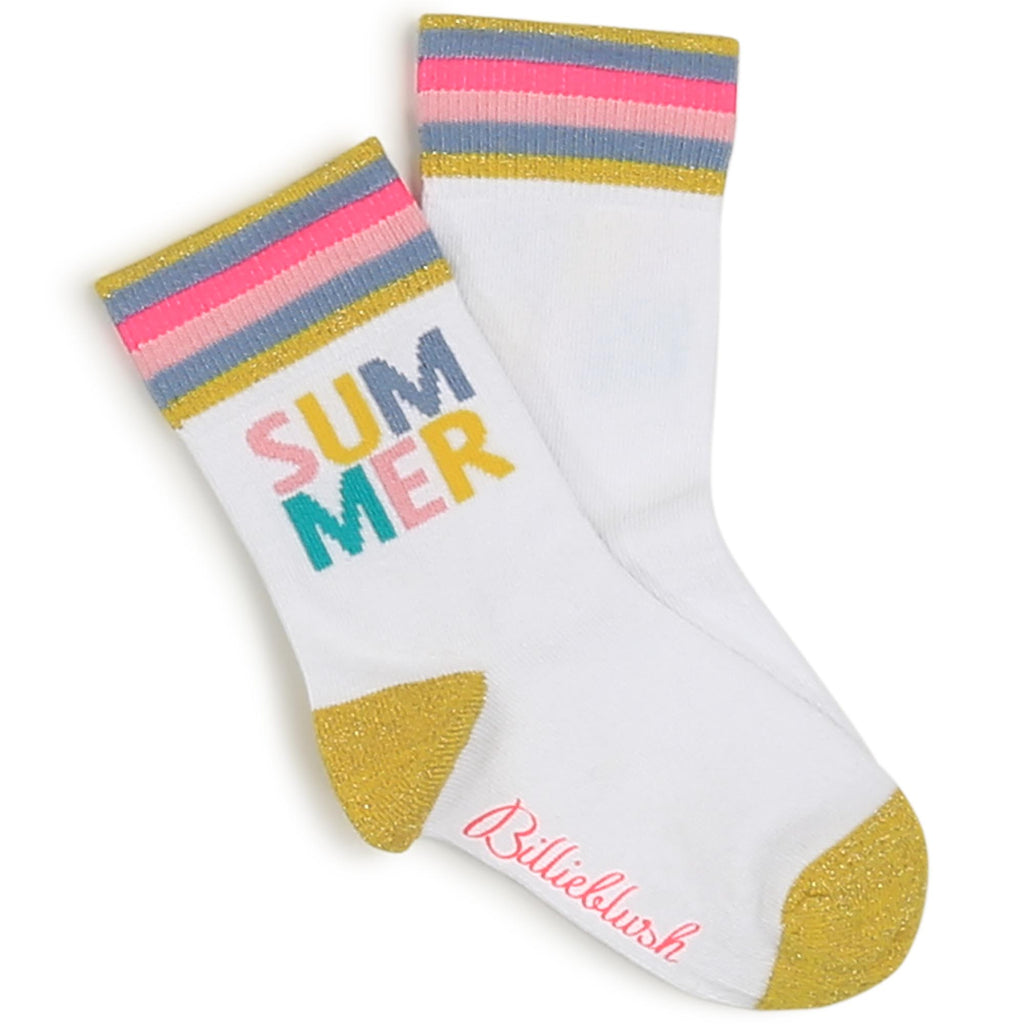 Billieblush Summer Glitter Socks