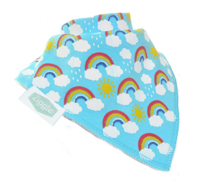 Ziggle Rainbow Bib