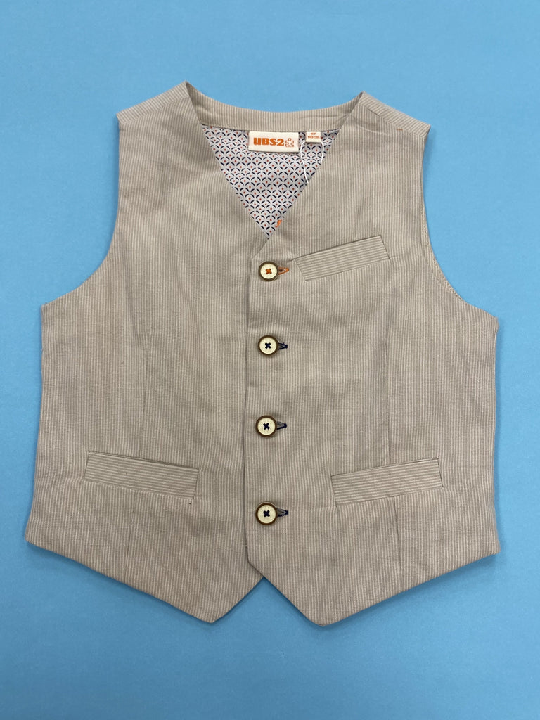 UBS2 Beige Waistcoat