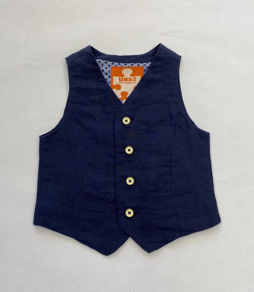 UBS2 Navy Waistcoat